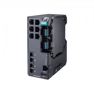 سوئیچ مدیریتی لایه 2 صنعتی موگزا MOXA EDS-4008-2MSC-HV Layer 2 Managed Switch
