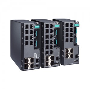 سوئیچ مدیریتی لایه 2 صنعتی موگزا MOXA EDS-4012-4GC-LV Layer 2 Managed Switch