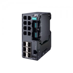 سوئیچ مدیریتی لایه 2 صنعتی موگزا MOXA EDS-4014-4GS-2QGS-LV-T Layer 2 Managed Switch