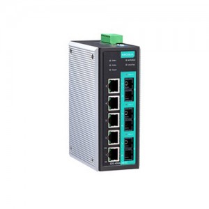 سوئیچ مدیریتی لایه 2 صنعتی موگزا MOXA EDS-408A-1M2S-SC Layer 2 Managed Switch