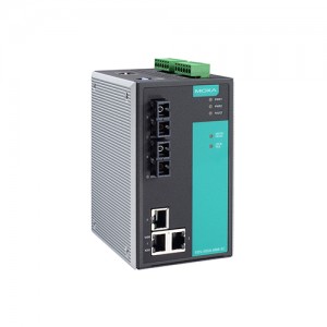سوئیچ مدیریتی لایه 2 صنعتی موگزا MOXA EDS-505A-MM-SC-T Layer 2 Managed Switch