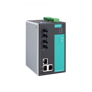 سوئیچ مدیریتی لایه 2 صنعتی موگزا MOXA EDS-505A-MM-ST-T Layer 2 Managed Switch
