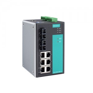 سوئیچ مدیریتی لایه 2 صنعتی موگزا MOXA EDS-508A-MM-SC-T Layer 2 Managed Switch
