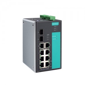 سوئیچ مدیریتی لایه 2 صنعتی موگزا MOXA EDS-510A-1GT2SFP-T Layer 2 Managed Switch