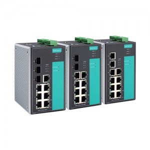 سوئیچ مدیریتی لایه 2 صنعتی موگزا MOXA EDS-510A-1GT2SFP Layer 2 Managed Switch