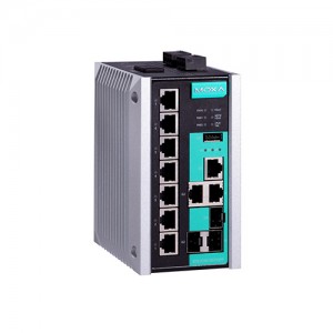 سوئیچ مدیریتی لایه 2 صنعتی موگزا MOXA EDS-510E-3GTXSFP-T Layer 2 Managed Switch