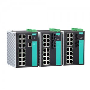 سوئیچ مدیریتی لایه 2 صنعتی موگزا MOXA EDS-516A-MM-SC-T Layer 2 Managed Switch