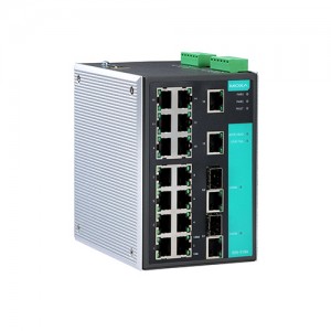 سوئیچ مدیریتی لایه 2 صنعتی موگزا MOXA EDS-518A Layer 2 Managed Switch