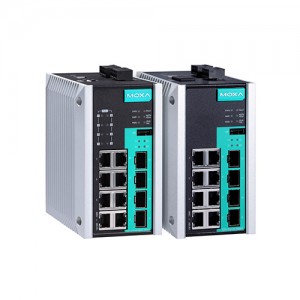 سوئیچ مدیریتی لایه 2 صنعتی موگزا MOXA EDS-G512E-8PoE-4GSFP-T Layer 2 Managed Switch
