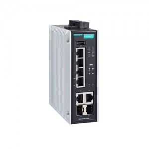 سوئیچ مدیریتی لایه 2 صنعتی موگزا MOXA EDS-P506E-4PoE-2GTXSFP-T Layer 2 Managed Switch