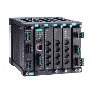 سوئیچ اترنت مدیریتی ماژولار موگزا MOXA MDS-G4012-T Modular Managed Ethernet Switch