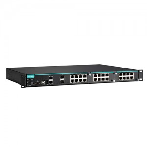سوئیچ اترنت رکمونت موگزا MOXA IKS-6726A-2GTXSFP-HV-T Rackmount Ethernet Switch