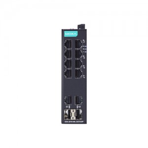 سوئیچ غیرمدیریتی صنعتی موگزا MOXA EDS-2010-ML-2GTXSFP Unmanaged Ethernet Switch