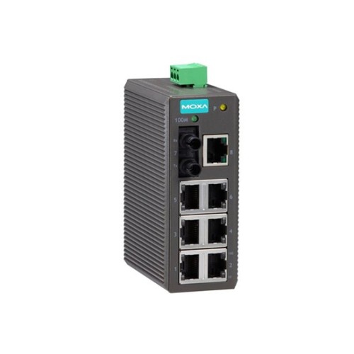 سوئیچ غیرمدیریتی صنعتی موگزا MOXA EDS-208-M-ST Unmanaged Ethernet Switch سوئیچ غیرمدیریتی صنعتی موگزا MOXA EDS-208-M-ST Unmanaged Ethernet Switch