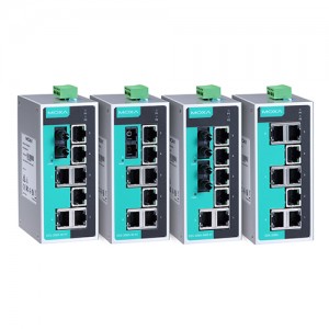 سوئیچ غیرمدیریتی صنعتی موگزا MOXA EDS-208A-MM-ST-T Unmanaged Ethernet Switch