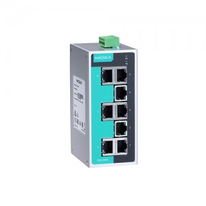 سوئیچ غیرمدیریتی صنعتی موگزا MOXA EDS-208A-T Unmanaged Ethernet Switch
