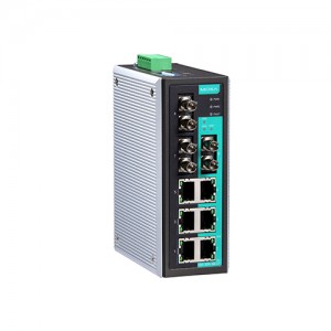 سوئیچ غیر مدیریتی صنعتی موگزا MOXA EDS-309-3M-ST-T Unmanaged Ethernet Switch