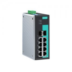سوئیچ غیر مدیریتی صنعتی موگزا MOXA EDS-G308-2SFP-T Unmanaged Ethernet Switch