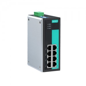 سوئیچ غیر مدیریتی صنعتی موگزا MOXA EDS-G308-T Unmanaged Ethernet Switch