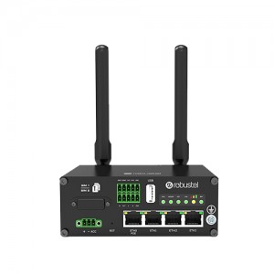 روتر سلولار صنعتی رباستل ROBUSTEL R2110-4L (B044730) High Speed Smart LTE/LTE-A Router