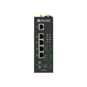 روتر سلولار صنعتی رباستل ROBUSTEL R2120-A5AAA-4L-A12EU Industrial Cellular PoE Router