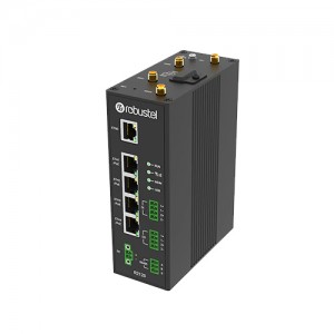 روتر سلولار صنعتی رباستل ROBUSTEL R2120-A5AAA-4L-A12EU Industrial Cellular PoE Router