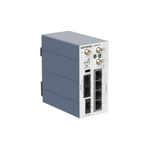 سوئیچ/روتر سلولار صنعتی وسترمو WESTERMO Merlin-4407-T4-S2-LV-QFZ Industrial Cellular Router سوئیچ/روتر سلولار صنعتی وسترمو WESTERMO Merlin-4407-T4-S2-LV-QFZ Industrial Cellular Router