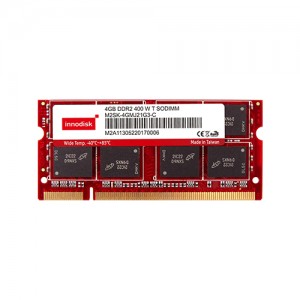 رم صنعتی اینودیسک INNODISK DDR2 Wide Temp. SODIMM Industrial RAM