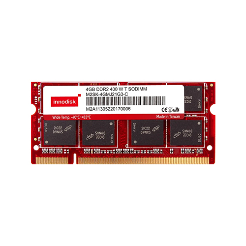 رم صنعتی اینودیسک INNODISK DDR2 Wide Temp. SODIMM Industrial RAM