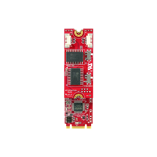 ماژول شبکه صنعتی اینودیسک INNODISK EGUC-F4S3 M.2 2280 to Four CAN FD Module