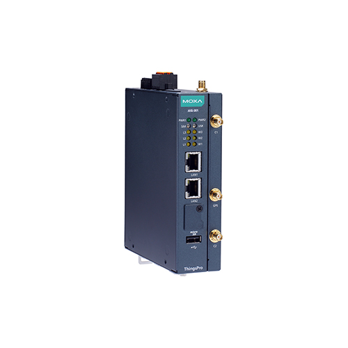 گیت وی IIoT موگزا MOXA AIG-301-AP-AZU-LX Advanced IIoT Gateway