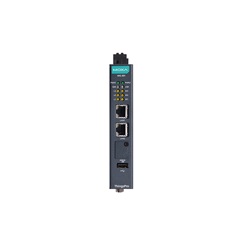 گیت وی IIoT موگزا MOXA AIG-301-T-AZU-LX Advanced IIoT Gateway