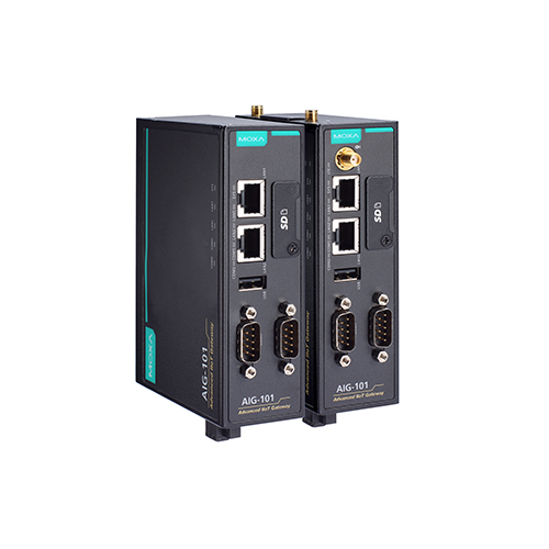 گیت وی IIoT موگزا MOXA AIG-101-T-EU Advanced IIoT Gateway