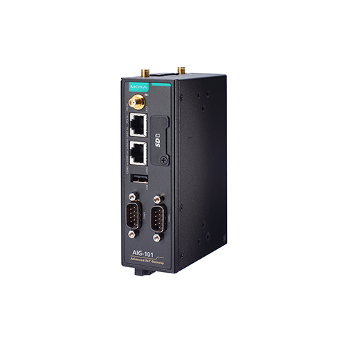 گیت وی IIoT موگزا MOXA AIG-101-T-EU Advanced IIoT Gateway