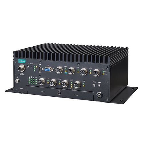 کامپیوتر صنعتی موگزا MOXA V3408-TL3-W-CT-T Industrial Computer