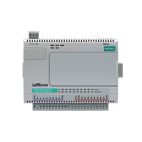 کنترلر I/O صنعتی موگزا MOXA ioMirror E3210 Ethernet peer-to-peer I/O