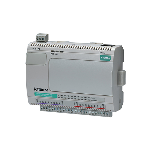 کنترلر I/O صنعتی موگزا MOXA ioMirror E3210 Ethernet peer-to-peer I/O