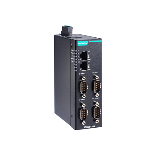 گیت وی پروتکل صنعتی موگزا MOXA MGate 5435-T Industrial Modbus RTU/ASCII/TCP to EtherNet/IP Protocol Gateway