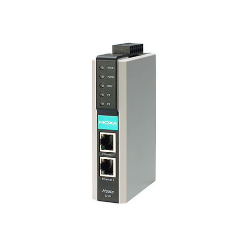 گیت وی پروتکل صنعتی موگزا MOXA MGate 5217I-1200-T Industrial Modbus RTU/ASCII/TCP to BACnet/IP Protocol Gateway