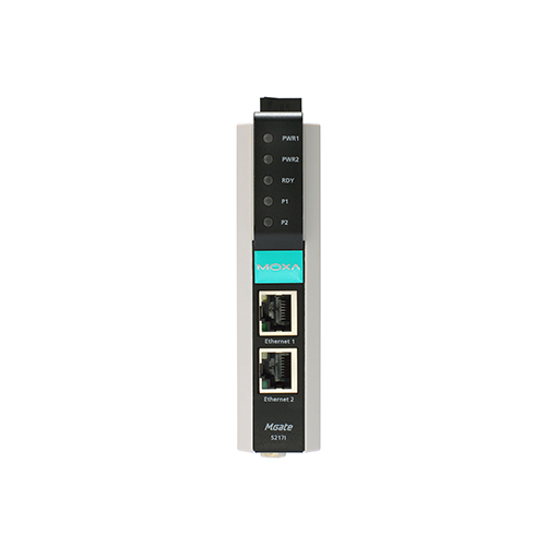 گیت وی پروتکل صنعتی موگزا MOXA MGate 5217I-600-T Industrial Modbus RTU/ASCII/TCP to BACnet/IP Protocol Gateway