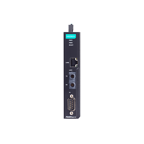 گیت وی پروتکل صنعتی موگزا MOXA MGate MB3170-M-ST-G2 Industrial Serial-to-Ethernet Modbus Protocol Gateway