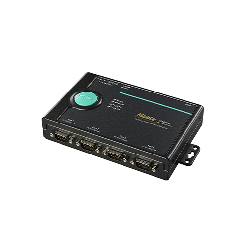 گیت وی پروتکل صنعتی موگزا MOXA MGate MB3480 Industrial Serial to Ethernet Modbus Protocol Gateway