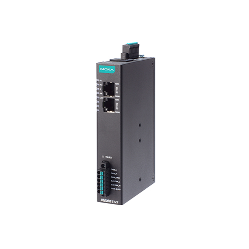 گیت وی پروتکل صنعتی موگزا MOXA MGate 5123-T Industrial CAN to PROFINET Protocol Gateway