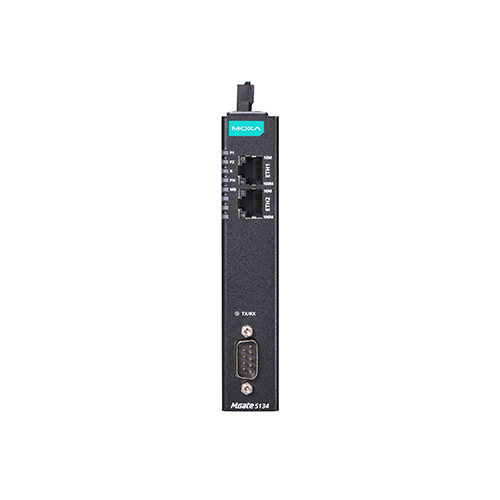 گیت وی پروتکل صنعتی موگزا MOXA MGate 5134-T Industrial Modbus RTU/ASCII/TCP to PROFINET Protocol Gateway