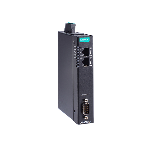 گیت وی پروتکل صنعتی موگزا MOXA MGate 5134 Industrial Modbus RTU/ASCII/TCP to PROFINET Protocol Gateway