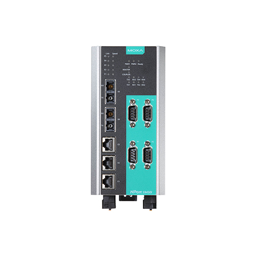 مبدل سریال به اترنت صنعتی موگزا MOXA NPort S9450I-2S-SC-HV-T Serial to Ethernet Device Server