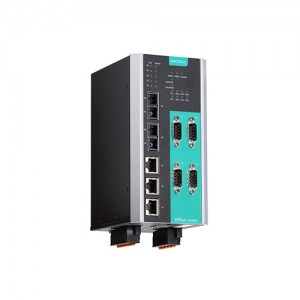 مبدل سریال به اترنت صنعتی موگزا MOXA NPort S9450I-2S-SC-HV-T Serial to Ethernet Device Server