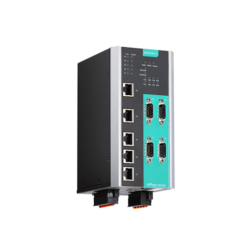 مبدل سریال به اترنت صنعتی موگزا MOXA NPort S9450I-HV-T Serial to Ethernet Device Server