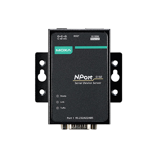 مبدل سریال به اترنت صنعتی موگزا MOXA NPort 5150 Serial to Ethernet Device Server