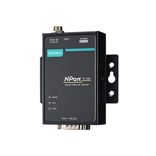 مبدل سریال به اترنت صنعتی موگزا MOXA NPort 5110A Serial to Ethernet Device Server